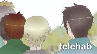 Alex got stuck in the fence, but Steve sold her for $5! Hentai porn Minecraft (2d cartoon )
