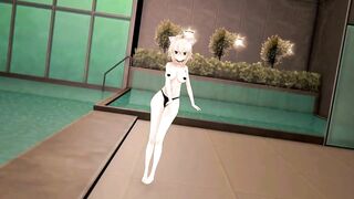 Nekomata Okayu - do it - Akazukin09 - Beige Hair Color Edit Smixix