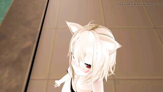 Nekomata Okayu - do it - Akazukin09 - Beige Hair Color Edit Smixix