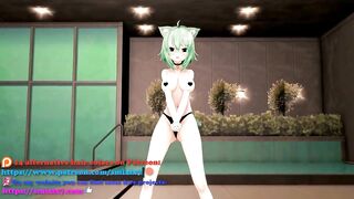 Nekomata Okayu - do it - Akazukin09 - Beige Hair Color Edit Smixix