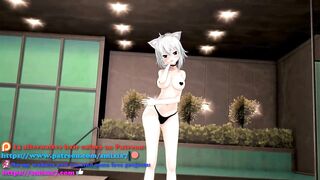 Nekomata Okayu - do it - Akazukin09 - Beige Hair Color Edit Smixix