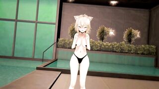 Nekomata Okayu - do it - Akazukin09 - Beige Hair Color Edit Smixix