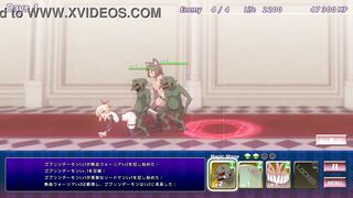 Cute ladies in hentai sex with green men in Raspbery castle 2 new hentai game video
