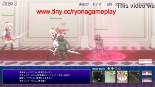 Cute ladies in hentai sex with green men in Raspbery castle 2 new hentai game video
