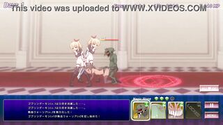 Cute ladies in hentai sex with green men in Raspbery castle 2 new hentai game video