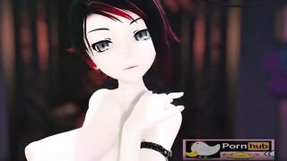 mmd r18 CHUNG HA Chica Ruby Rose sexy bitch want anal sex 3d hentai