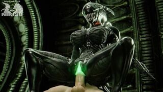Exc3lla Alien Riding Big Dick