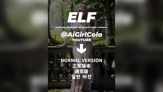 Elf Elves Fairy WhiteDress In The Deep Forest Lookbook（女精灵/여성 엘프/女性エルフ)