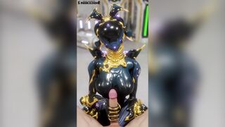 Nova Prime Warframe Gives a Handjob (POV)