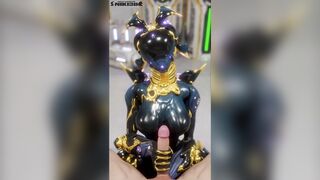 Nova Prime Warframe Gives a Handjob (POV)