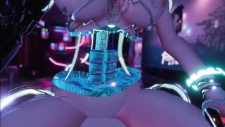Cyber Slut massages your PP before fucking your brains out | Patreon Fansly exclusive teaser| VRChat