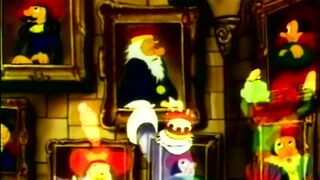 Kinky 1930's public domain animation, Felix the Cat "Bold King Cole"