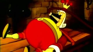Kinky 1930's public domain animation, Felix the Cat "Bold King Cole"