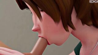 Aunty Cass ( Big Hero 6 ) - Tags lessons: Blowjob ( 4K )