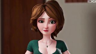 Aunty Cass ( Big Hero 6 ) - Tags lessons: Blowjob ( 4K )