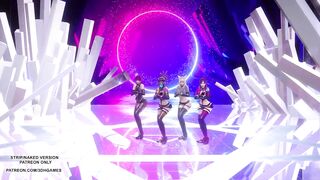 [MMD] (G)I-DLE - NXDE Sexy Kpop Dance 4K League Of Legends Ahri Akali Kaisa Evelynn Uncensored