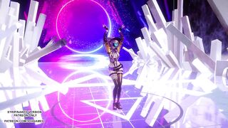 [MMD] (G)I-DLE - NXDE Sexy Kpop Dance 4K League Of Legends Ahri Akali Kaisa Evelynn Uncensored