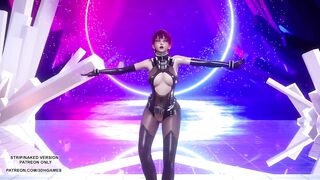 [MMD] (G)I-DLE - NXDE Sexy Kpop Dance 4K League Of Legends Ahri Akali Kaisa Evelynn Uncensored