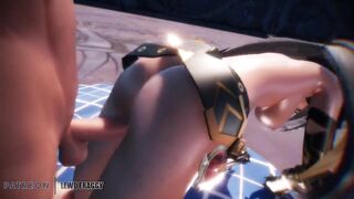 Genshin Impact - Dehya All The Way In [4K MMD UNCENSORED HENTAI]