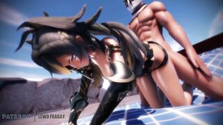 Genshin Impact - Dehya All The Way In [4K MMD UNCENSORED HENTAI]