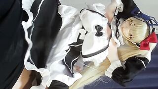 ミニラブドール（Reゼロ.レムコス）と騎乗位_minidoll_cosplay