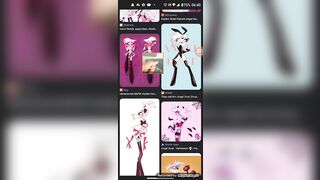 Jerking off to Angel Dust from Hazbin Hotel ????
