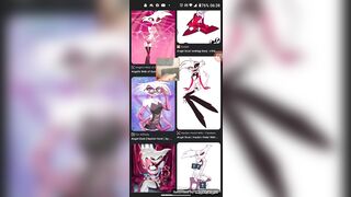 Jerking off to Angel Dust from Hazbin Hotel ????