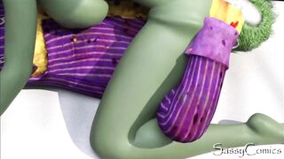 Joker Conjugal Visit from Poison Ivy at Maximum Security Prison - Area 51