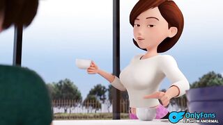 La tia cass y su primer anal hentai en español