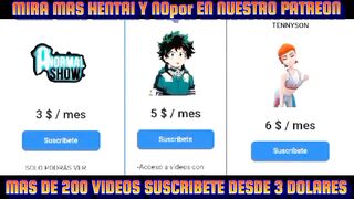 La tia cass y su primer anal hentai en español