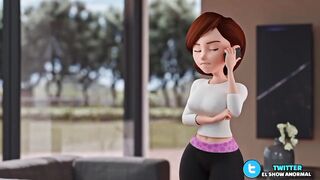 La tia cass y su primer anal hentai en español