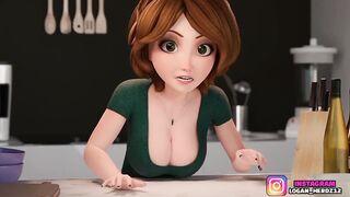 La tia cass y su primer anal hentai en español