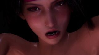 Jessie Rasberry ( Final Fantasy ) wants to have fun with Cloud Strife ( 4K )