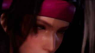 Jessie Rasberry ( Final Fantasy ) wants to have fun with Cloud Strife ( 4K )
