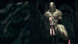 Huge monster fuck the female knight