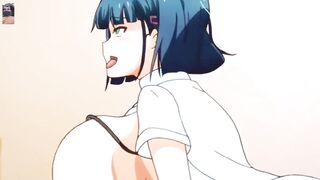 My sexy classmate with big boods and big ass fuck hardcore rough sex with big dick hentai anime