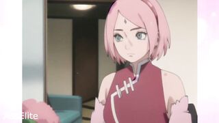 Compilation Image AI Sakura haruno (boruto) sex dildo
