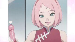 Compilation Image AI Sakura haruno (boruto) sex dildo