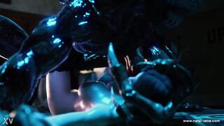 Ada Wong and Licker Missionary Position
