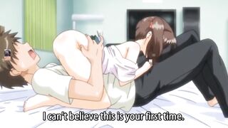 My cute virgin student fuck with teacher cute small tits and tight pussy fuck big dick anime hentai