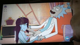 Rick's Lewd Universe First Update Rich And Unity Have Sex Anime Hentai By Seeadraa Ep 372