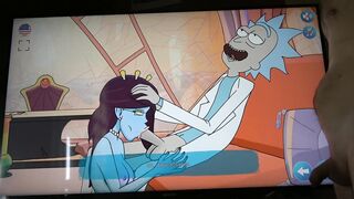 Rick's Lewd Universe First Update Rich And Unity Have Sex Anime Hentai By Seeadraa Ep 372