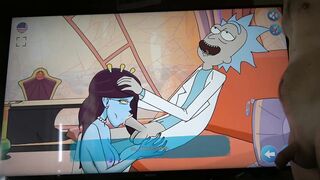 Rick's Lewd Universe First Update Rich And Unity Have Sex Anime Hentai By Seeadraa Ep 372
