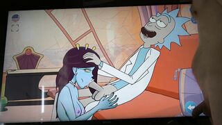 Rick's Lewd Universe First Update Rich And Unity Have Sex Anime Hentai By Seeadraa Ep 372