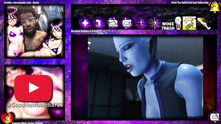 Fat Blue Ass T'soni Rides Like A Human Cowgirl Using Her Tight Wet Blue Pussy