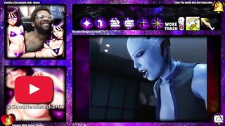 Fat Blue Ass T'soni Rides Like A Human Cowgirl Using Her Tight Wet Blue Pussy