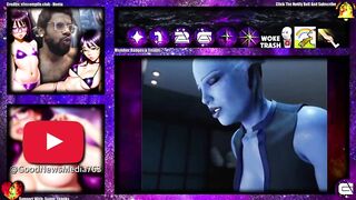 Fat Blue Ass T'soni Rides Like A Human Cowgirl Using Her Tight Wet Blue Pussy
