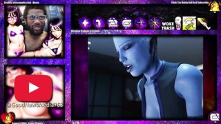 Fat Blue Ass T'soni Rides Like A Human Cowgirl Using Her Tight Wet Blue Pussy