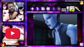 Fat Blue Ass T'soni Rides Like A Human Cowgirl Using Her Tight Wet Blue Pussy