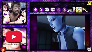 Fat Blue Ass T'soni Rides Like A Human Cowgirl Using Her Tight Wet Blue Pussy